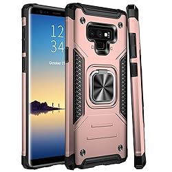 IKAZZ for Galaxy Note 9 Case,Dual Layer Soft