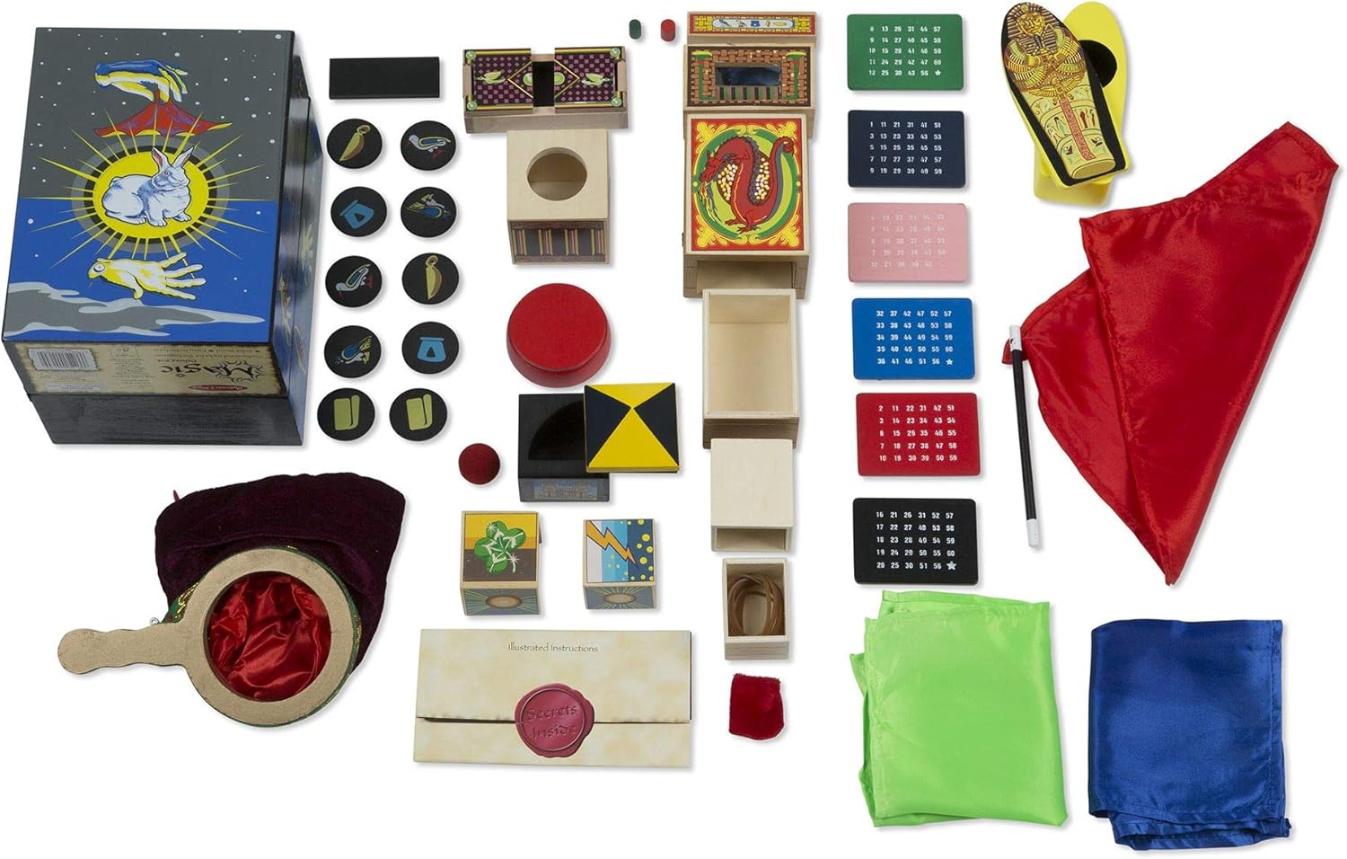 Melissa & Doug Deluxe Magic Set: Melissa & Doug: Toys & Games