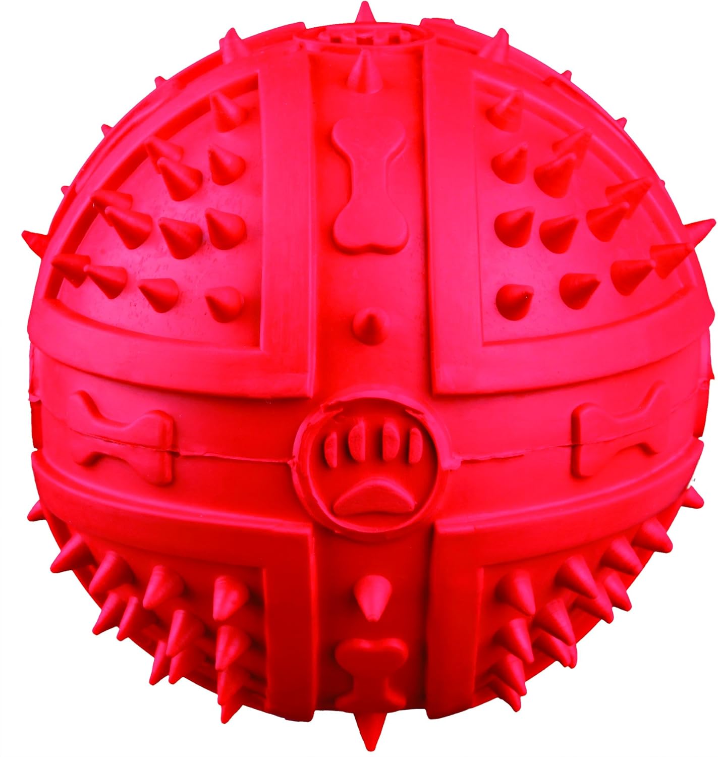 Trixie Toy Peaked Spikes Ball, 9 cm, assorted color, 1 Unit, Sortiert