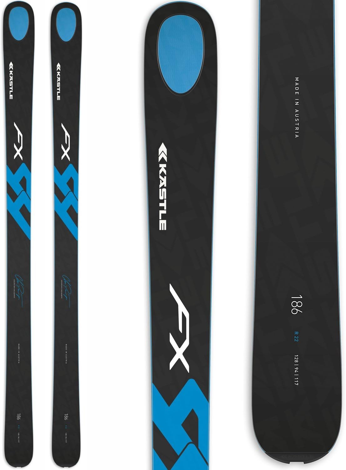 2015 Kastle FX94 Skis (166)
