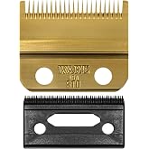 Wahl Professional Stagger Tooth Gold Bladeset, Model 02161-700 | Fits Cordless Magic Clip 8148 &amp; 8509, DLC &amp; Titanium Coated Snap-On Blade Refill Blends &amp; Texturizes While Cutting