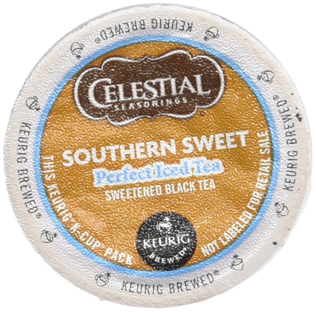 Celestial Perfect Iced Tea Southern Sweet Keurig K-Cups, 22 Count