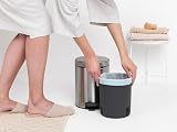 Brabantia newIcon Pedal Bin 5 L Matt Steel Fingerprint Proof view 7