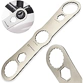 groword Multi -function Bottom Bracket Wrench，Suitable for BB wrench in 39 40.5 44mm outer diameter，16 Notch