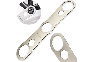 groword Multi -function Bottom Bracket Wrench，Suitable for BB wrench in 39 40.5 44mm outer diameter，16 Notch