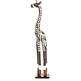 wooden giraffe statues 200cm