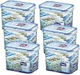 BOITE ALIMENTAIRE & Lock HPL813 F Lot de 6 contenants en