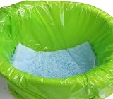 JOCCIK Commode Liners with Absorbent Pad 50 Pack Universal Fit Bedside Bags view 2