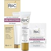 RoC Retinol Correxion Under Eye Cream for Dark Circles & Puffiness, Daily Wrinkle Cream, Anti Aging Line Smoothing Skin Care 