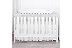 ZHAXINLAOTIE 3 in 1Crib Mesh Liner for Life Size Cribs,White Soft Anti-Collision Strip Corner Covers,Protect Baby Teeth and Save Crib Rails, Rail Edge Protector Strip (Gray)