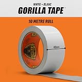 Gorilla Tape Duct Tape White 48mm x 10m 3044611 Tough Weather Resistant view 8