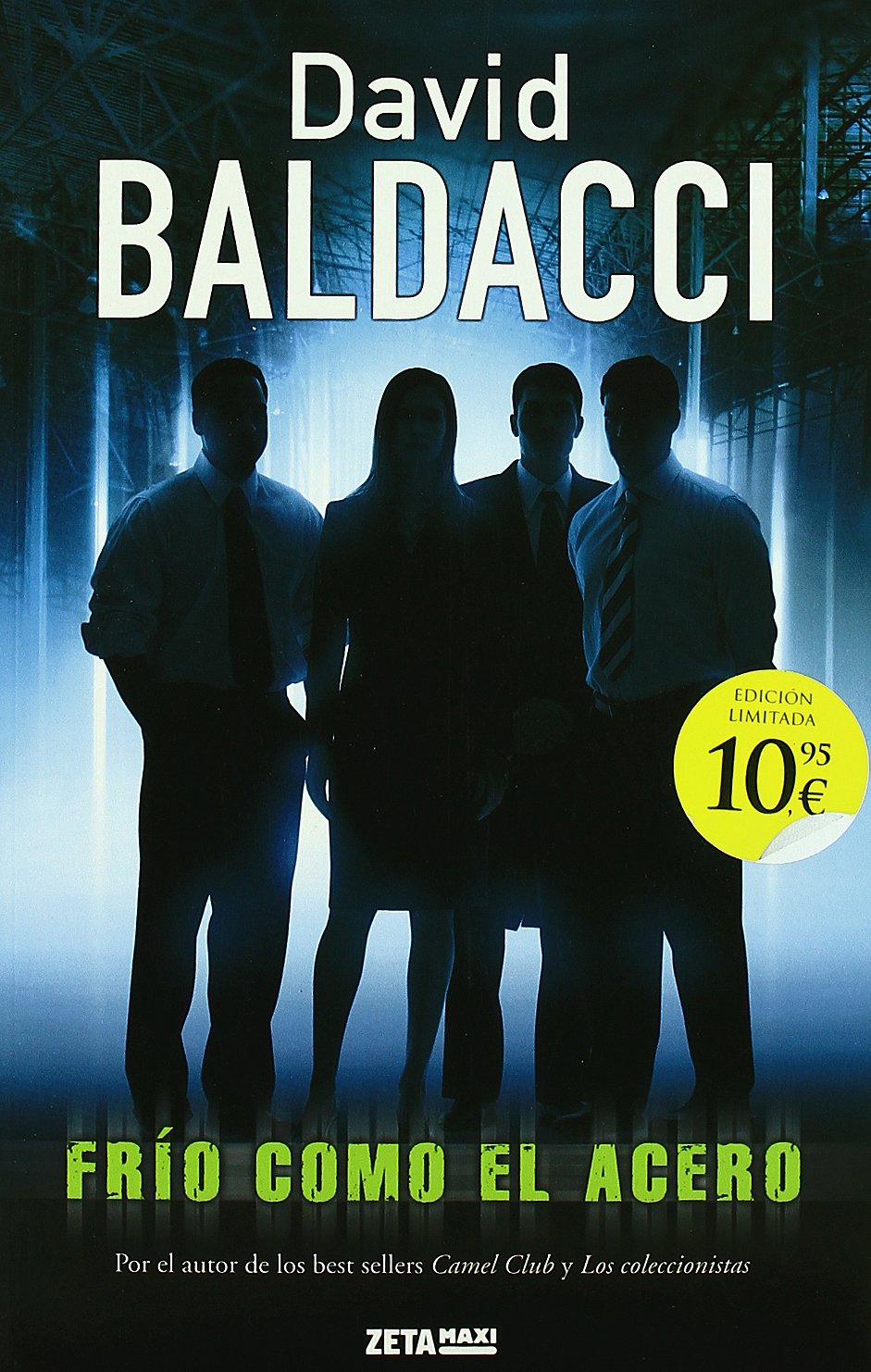 Portada de Frío como el acero (Serie Camel Club 3) (Ficción)