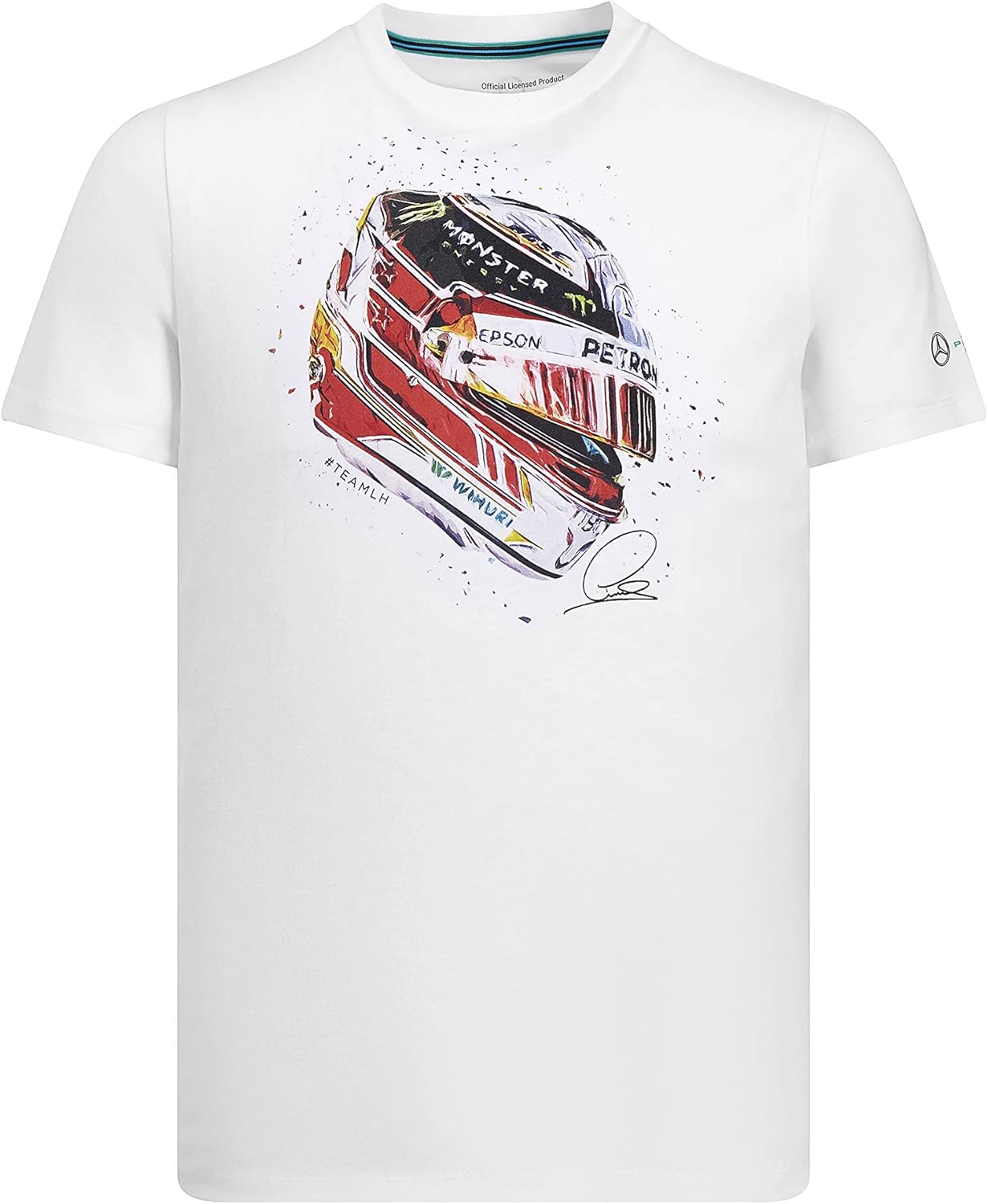 lewis hamilton t shirt mercedes