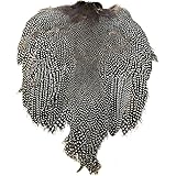 A AMERICAN FEATHERS FEATHER PRODUCTS Guinea Fowl Pelt #1 Grade