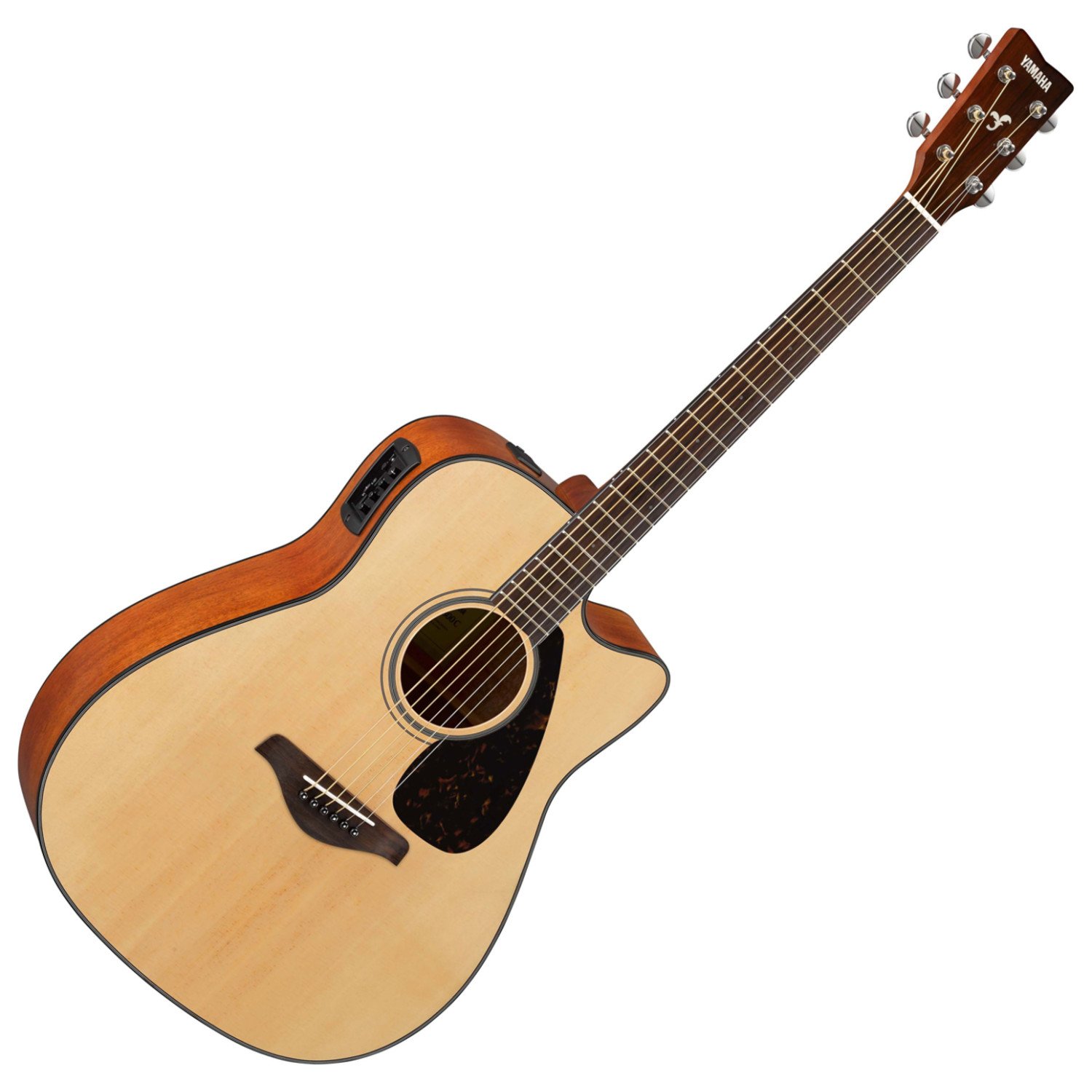 Yamaha FGX800C Solid Top Cutaway Acoustic-Electric Guitar