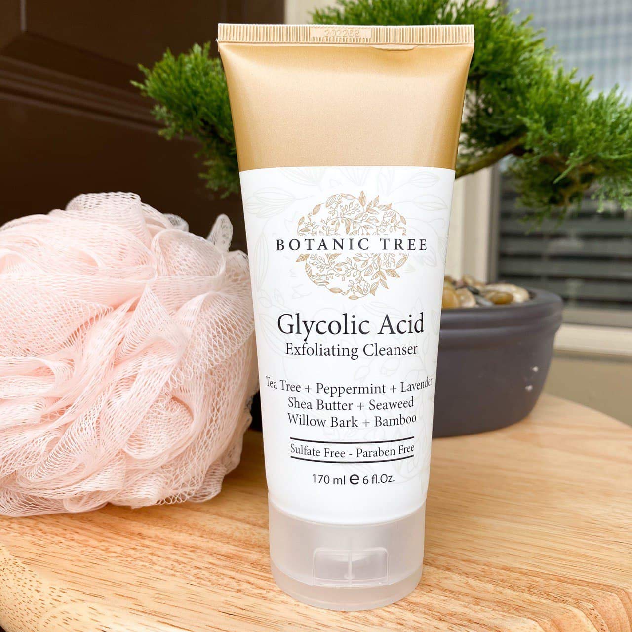 botanic tree glycolic acid cleanser