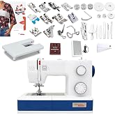 Bernette B05 Academy Heavy Duty Sewing Machine | Extension Table, 30 Stitches Variety, 12 Presser Feet, LED Light, Foot Control Accessories | Portable Quilting &amp; Embroidery Kit for Beginners &amp; Pros