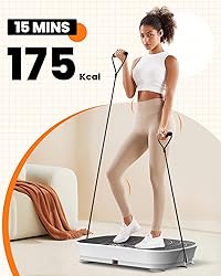 AXEFIT Vibration Plate Exercise Machine - Bluetooth