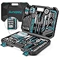 Sundpey 257PCs Home Tool Kit - Portable Repair Outils Complete General Household Hand Tool for Mechanic Tools for Men & Women