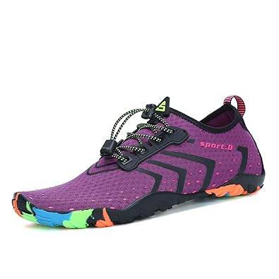 Putu Badeschuhe Unisex Rutschfeste Schnell Trocknend Strandschuhe Aquaschuhe Schwimmschuhe Gymnastiksschuhe für Damen Herren