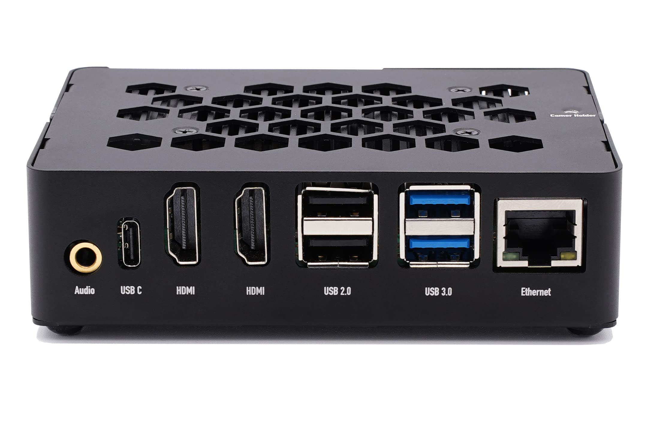 KKSB Rock 5B Case with Heatsink - Black Aluminium Case