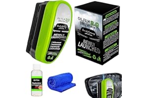 Clear Vision Glass Cleaner, 2025 Upgrade Clearvision Car Windshield, Oil Film Brush 2.0, Automotive Oil Film Cleaning Brush, 