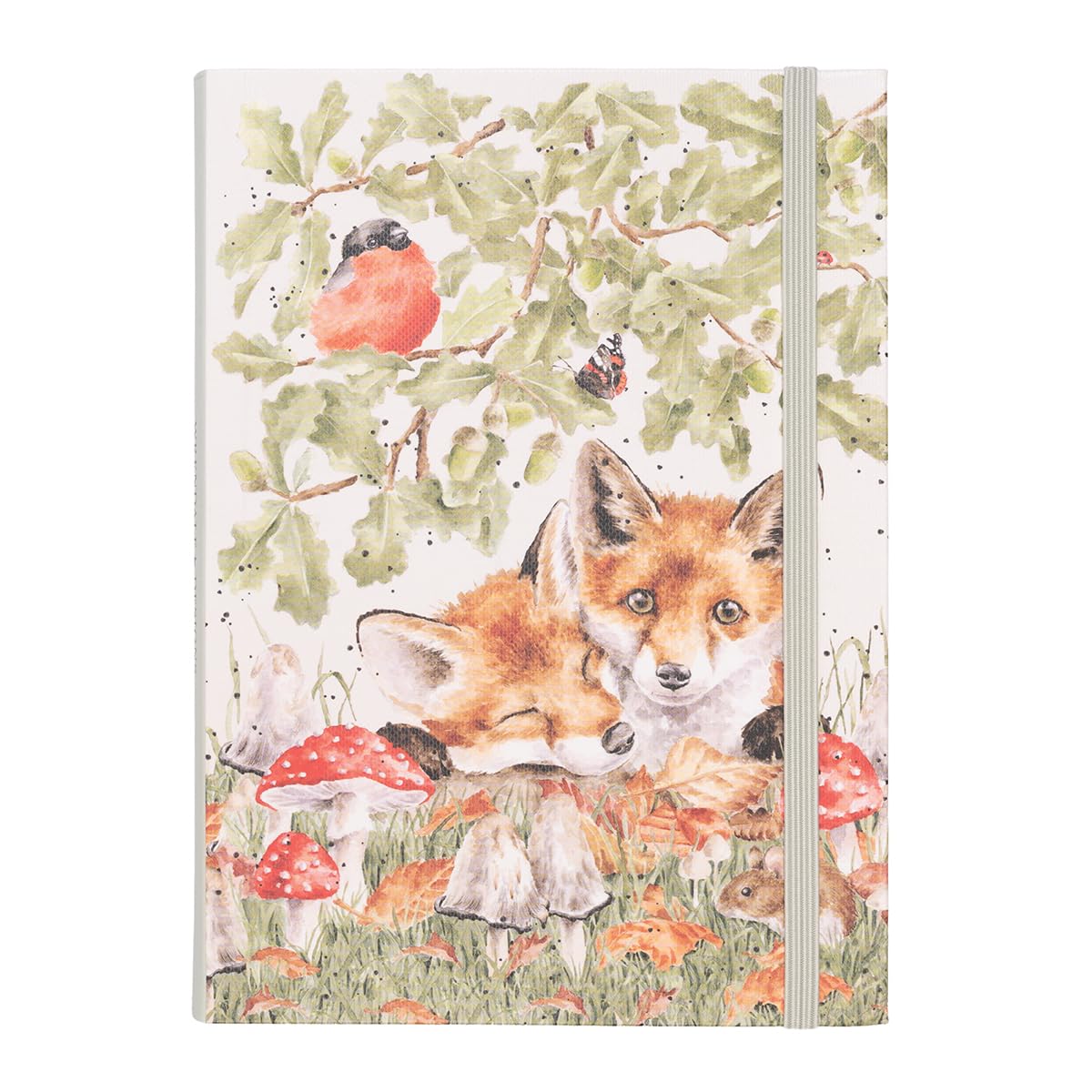 Wrendale Designs Under the Oak Tree' Fox Flexi Notebook