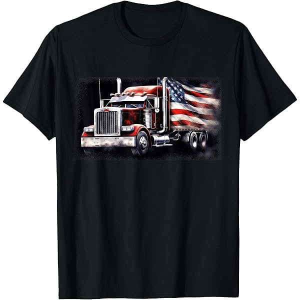 Vintage 'Best Truckin Grandpa Ever' T-Shirt - Cool Truck Driver Gift Idea In Black