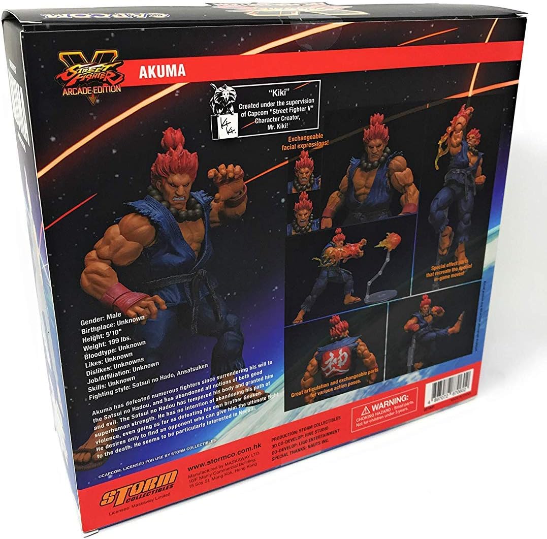 storm collectibles akuma arcade edition