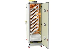 HB700C Egg Incubator with Hatcher Combo. Automatic Egg Turning and Humidity Control, Adjustable Egg Setter Trays, Perfect Poultry Incubator, Set and Forget Design. - Cimuka by Hatching Time