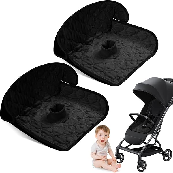 Lot De 2 Protections De Siège Auto Bébé Imperméables - Apprentissage Propreté - Taille Unique Ajustable - Bleu Ciel Et Gris