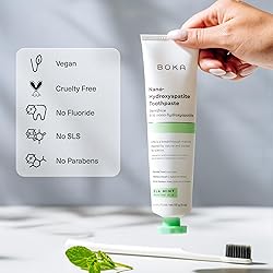 Boka Fluoride Free Toothpaste, Nano Hydroxyapatite