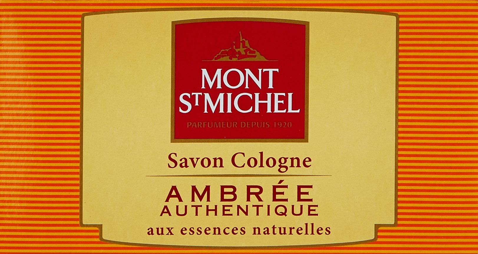 Mont St Michel - Solid Cologne Soap - Genuine Amber - 125 g