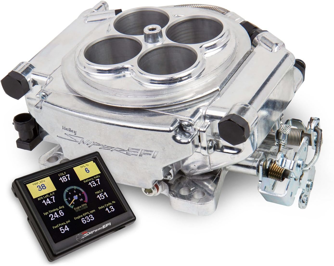 Holley 550510K Sniper Efi Master Kit-Shiny