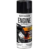 Rust-Oleum Automotive Engine Enamel Spray Paint, Gloss Black | Heat Resistant Up to 600 F | Gas &amp; Oil Resistant | Stops Rust Formula | Any-Angle Spray | Durable Automotive Finish