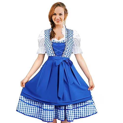QZYL Oktoberfest Costumes Women, German Dresses for Oktoberfest Women,  Dirndl Dresses Outfit for Bavarian Oktoberfest Carnival in Kenya | Whizz  Costumes