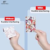 FT Fashion Track Iron On Fusible Interfacing 90 cm Medium Weight White view 2
