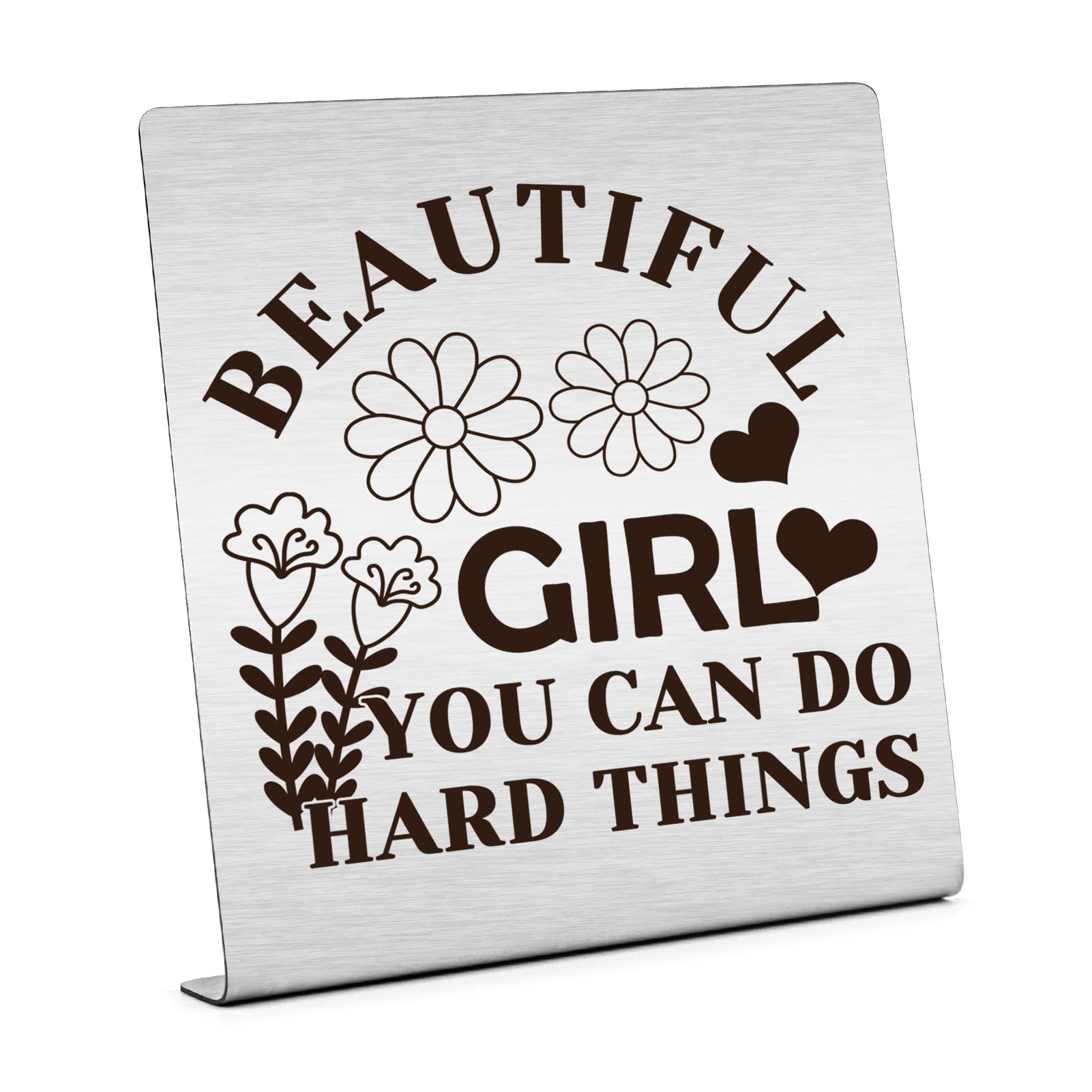 Inspirational Gifts for Women Positive Quote Desk Decor Encouragement Gifts Cheer Up Gifts Home Office Desk Sign Gifts Friendship Gifts for Best Friends Motivational Gifts for Sister Friend