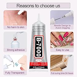 4 PCS 110ml B7000 Glue Clear With Precision