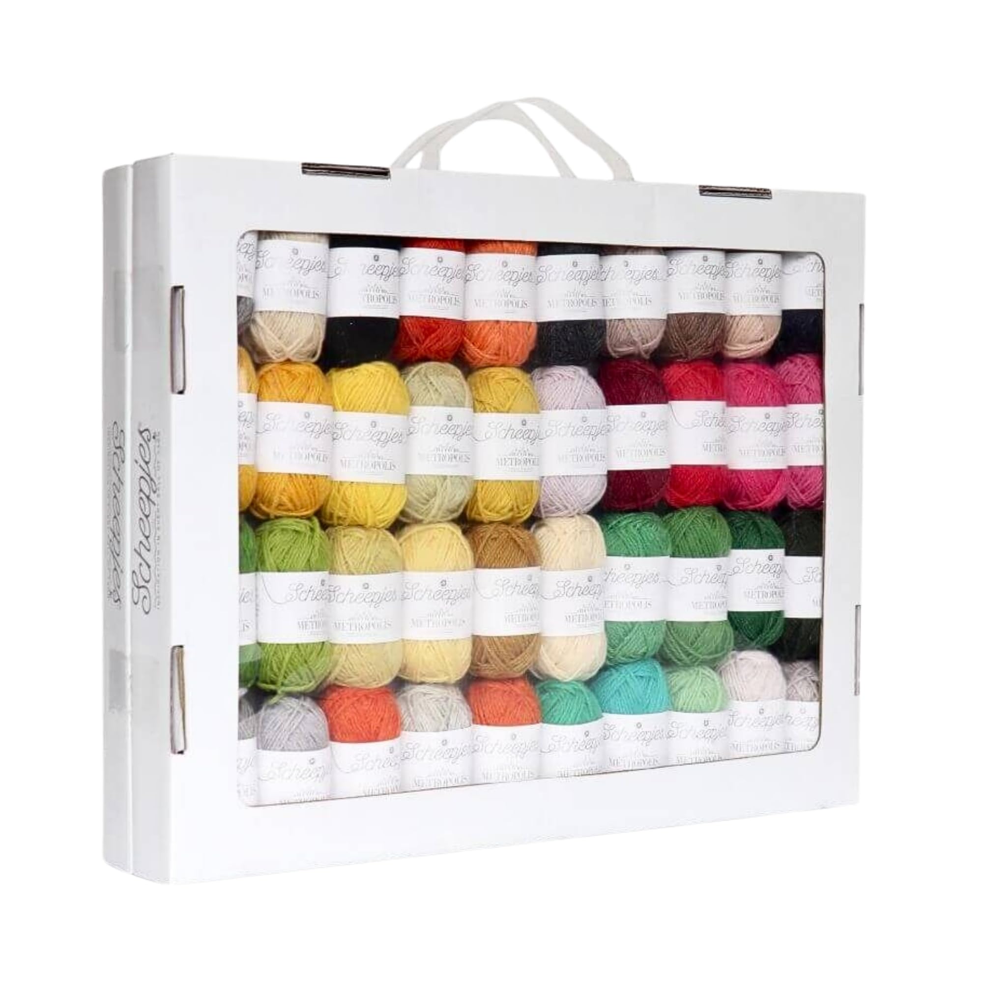 Scheepjes - Scheepjes Metropolis Colour Pack - 80 x 10 Grams (1 Box) โ image 1
