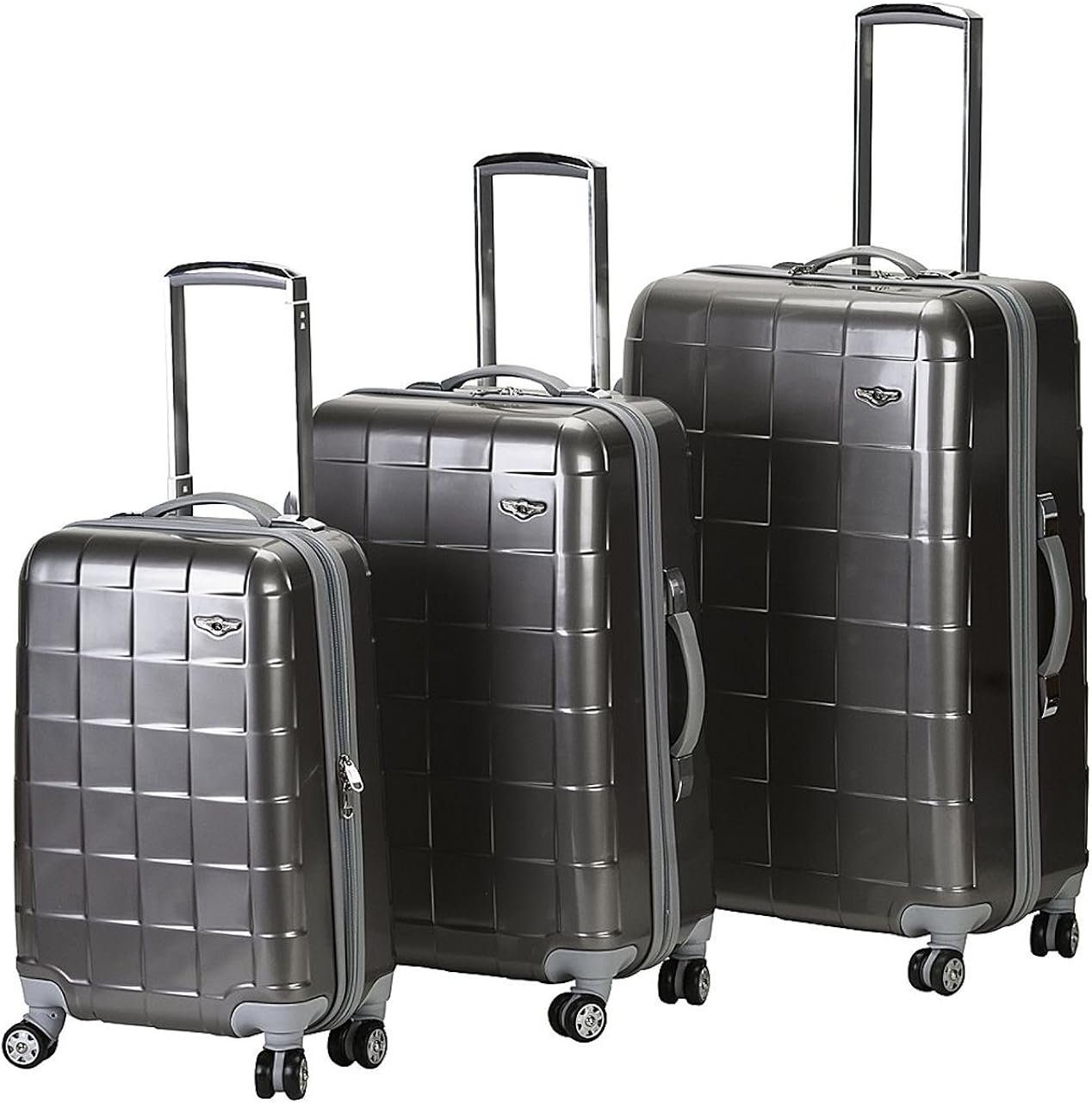 rockland luggage hard shell