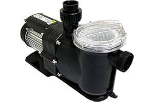AQUA PULSE 3,200 GPH Inline External Water Pump with Strainer Basket for Pools, Spas and Water Features - AP-IPP3200
