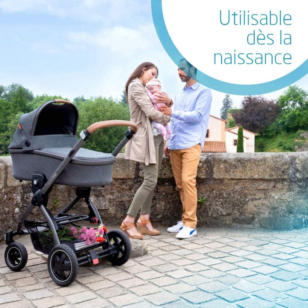 0 15 Kg Bebe Confort Stella Poussette Tout Terrain Maniable Et Pratique Essential Black De La Naissance A 3 5 Ans Bebe Puericulture Poussettes Citadines Mkyra Org