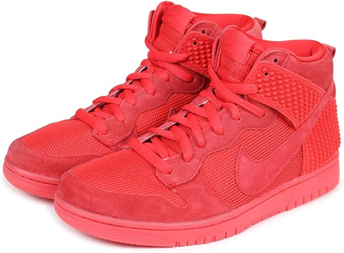 nike dunk high red october