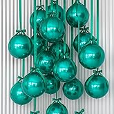 JolliLudo 20 Pcs Green Ball Metallic Foil Balloons 22 Inch Giant 4d Round Ball Balloons Large Party Decorations for Birthday New Year Baby Shower Anniversary Tea Party Decor(Green)