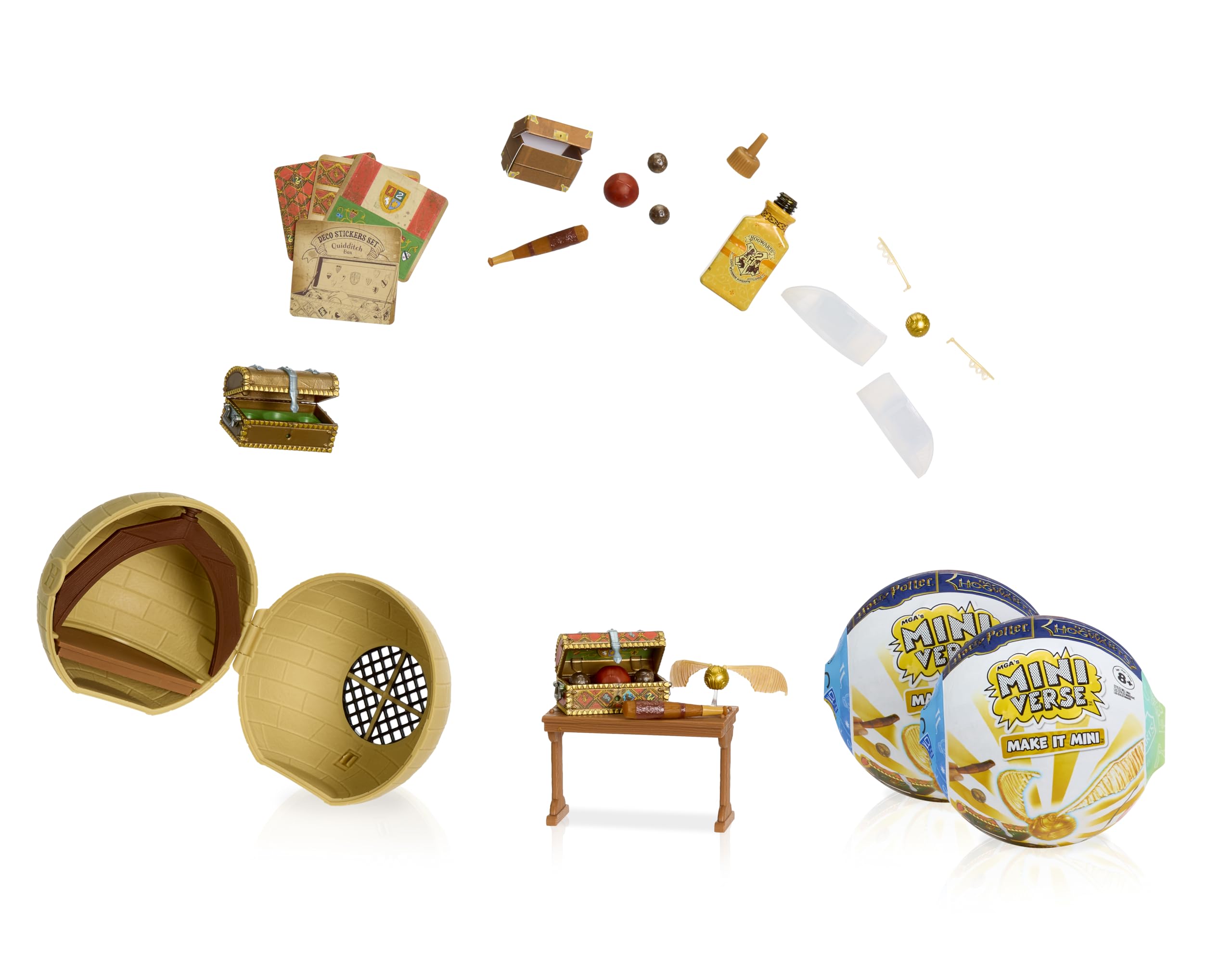 Photo 1 of MGA's Miniverse Make It Mini Back to Hogwarts Harry Potter (2 Pack) Mini Collectibles - Mystery Blind Packaging, DIY, Resin Play, NOT Edible, Collectors, 8+, Gift