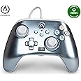 PowerA Enhanced Wired Controller for Xbox Series X|S - Metallic Ice, Gamepad, Wired Video Game Controller, Gaming Controller, Xbox Series X|S, Xbox One - Xbox Series X