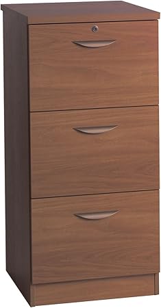Home Office Furniture Uk Three Drawer Wooden Effect Filing Cabinet Teak Wood Grain Profile 54x60x105 Cm Amazon Co Uk Kitchen Home