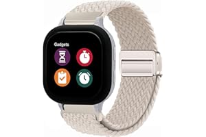 LeyuBand 20mm Nylon Magnetic Bands Compatible with Gizmo 3 2 1/Gabb 3e 3 2 1/Sync UP/Cosmo Jr Track Watch