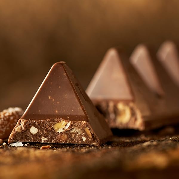 TOBLERONE MILK CHOCOLATE BAR WITH HONEY AND ALMOND NOUGAT, BULK CHOCOLATE, 12 – 3.52 OZ BARS